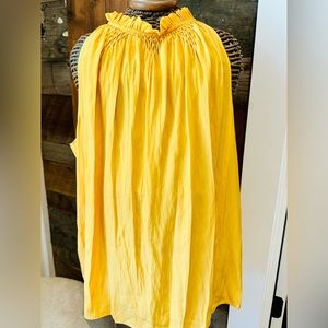 Ramy Brook NWT silk tank top with high neck